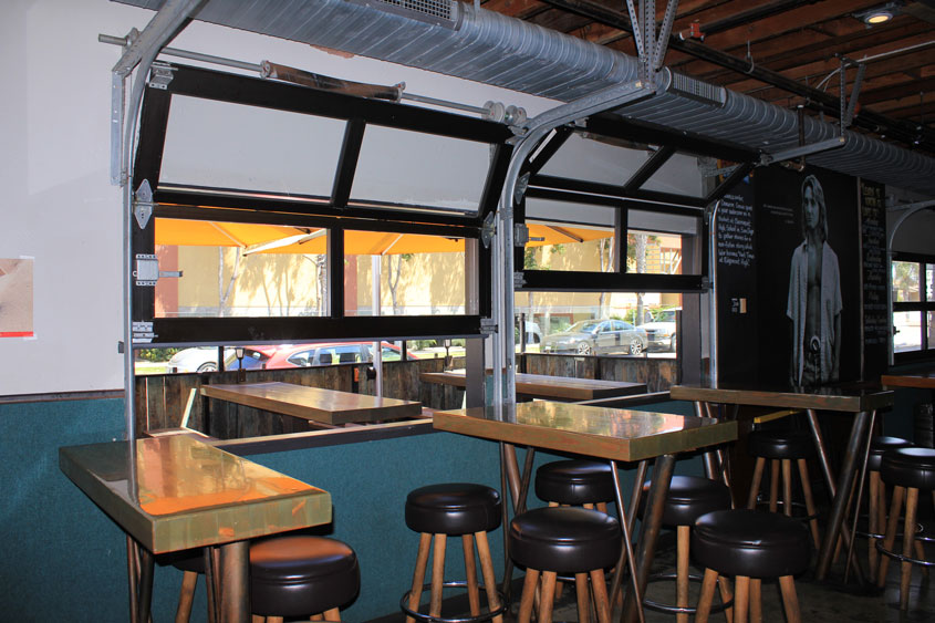 Bar Restaurant Doors Garage, Roll Up Glass Patio Doors