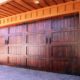 Stain Grade Wood Garage Doors
